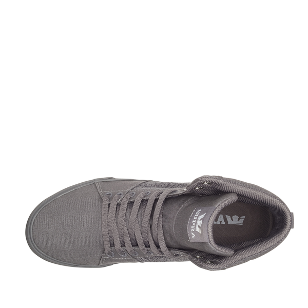 Grey supra high discount tops